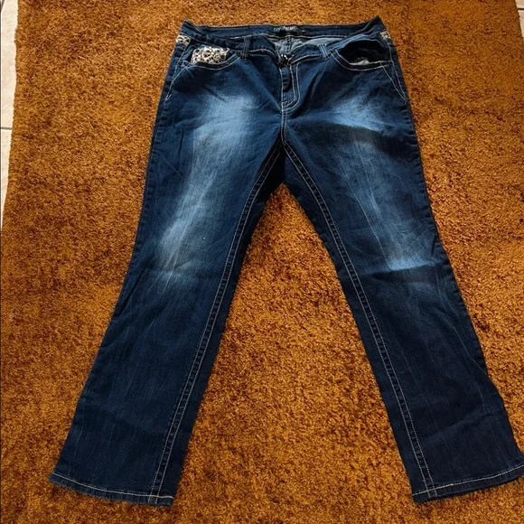 Premiere Denim by rue21 Indigo Boot Cut Jeans - Picture 1 of 8